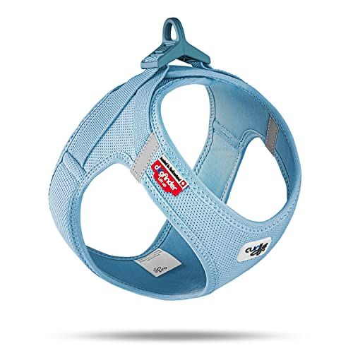 Curli Vest Harness Clasp Air-Mesh - Lichtblauw - XXS