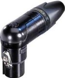 Neutrik NC10FRX-14-B XLR-connector Koppeling, haaks Aantal polen: 10 Zwart 1 stuk(s)