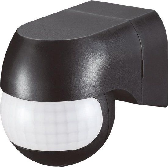 HOFTRONIC PIR Bewegingssensor en Schemerschakelaar Opbouw - Zwart - IP44