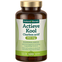 Holland & Barrett 1+1 gratis Actieve Kool 260 mg - 120 capsules