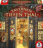 Schmidt Spiele 49351 De tavernes in de diepe thal, strategiespel, kleurrijk, 4 spelers