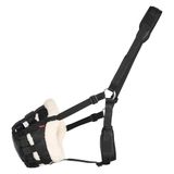 Imperial Riding Graasmasker - Met Fur - Zwart - Full