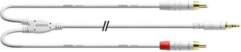 Cordial CFY 6 WCC-SNOW Y-Adapterkabel - 6m - Wit