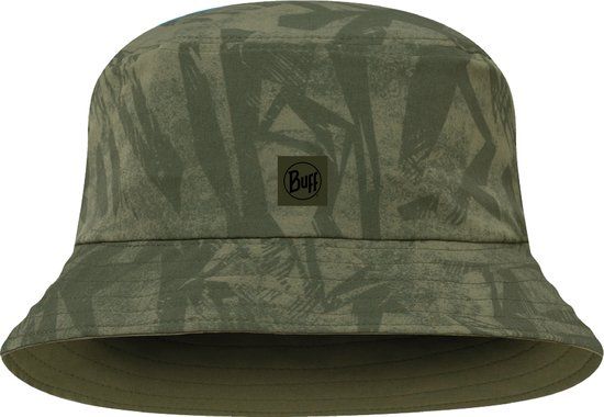 BUFF® Adventure Bucket Hat AÇAI KHAKI S/M - Unisex - Green - Polyester - Bucket hat - 2024