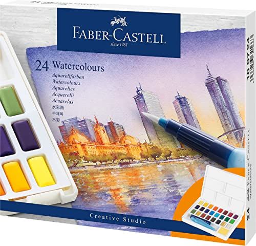 Faber-Castell Creative Studio Aquarellen - 24 kleuren