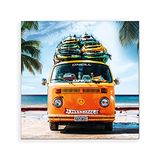 Fotografische Piccadilly Groeten Fotografische blanco kaart Camper Van - 160 mm sq
