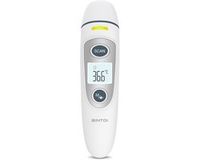 BINTOI X200 - Thermometer - Oorthermometer & Voorhoofd Thermometer - Digitale Koortsthermometer voor Baby & Volwassene - Snel & Nauwkeurig - Incl. Batterijen & Tasje