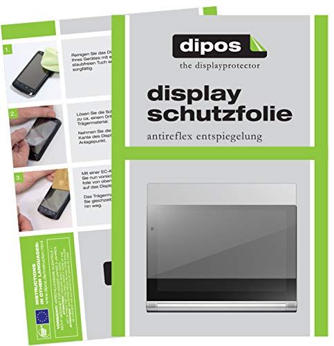 dipos I 2X beschermfolie mat compatibel met Lenovo IdeaPad Yoga Tablet 2 (10,1 inch) folie screen protector