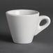 Olympia Whiteware conische espressokopjes 60 ml-2 oz (set van 12), wit, verglaasd porselein