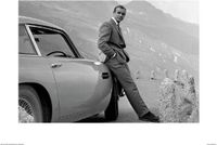 Pyramid Poster - James Bond Aston Martin - 60 X 80 Cm - Multicolore