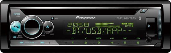 Pioneer DEH-S520BT Autoradio | CD | Bluetooth | USB | 4x50W