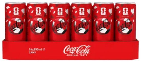 Coca Cola Company Coca-Cola Zero - 0,25 L - Blik