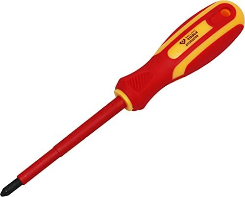 BRILLIANT TOOLS BT068008 VDE schroevendraaier kruis PH2 x 100 mm
