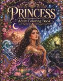 PRINCESS Adult Coloring Book