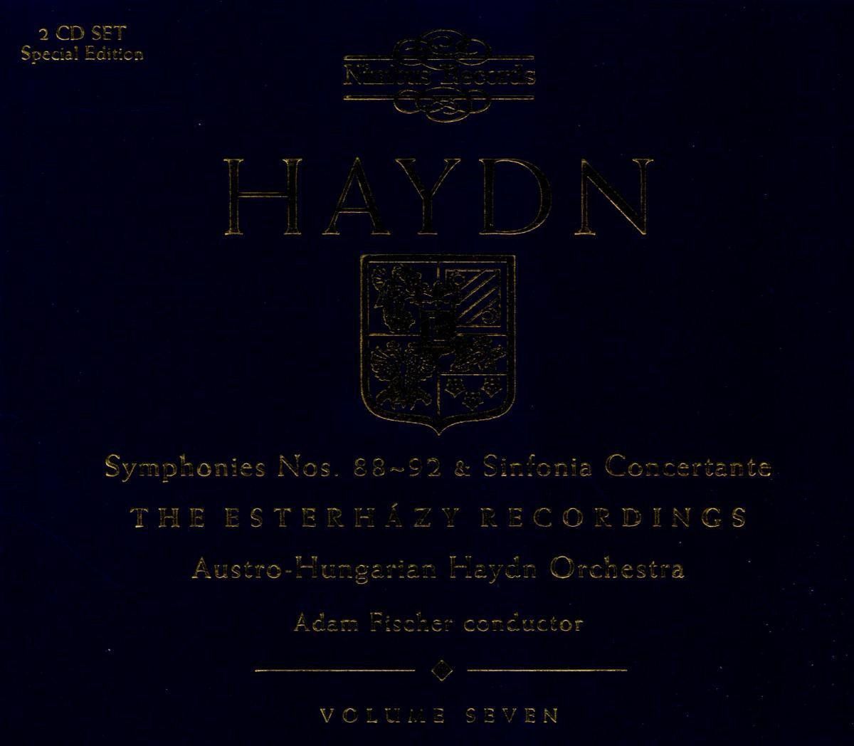 OUTHERE Haydn: Symph. Vol.7 - Nos. 88 - 92 - Muziek