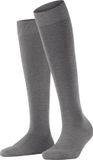 FALKE ClimaWool Kniekousen Dames Grijs Maat 37-38