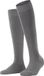 FALKE ClimaWool Kniekousen Dames Grijs Maat 37-38