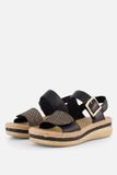 Rieker Sandalen Zwart Synthetisch Dames Maat 39