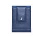 Nautica Men's Pebble Two-Tone Leather Front Pocket Wallet, Cobalt Blue, OSFA