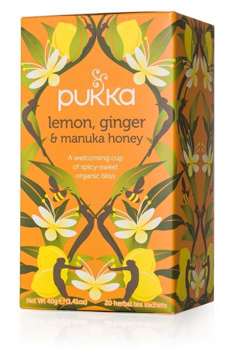 Pukka Herbs Pukka Thee Lemon Ginger & Manuka Honey