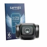 Savvies Screenprotector voor DJI Osmo Pocket 4 (Lens) - Folie Beschermfolie transparant 6 Stuks
