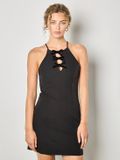 Apricot A-lijn mini-jurk met strikdetail