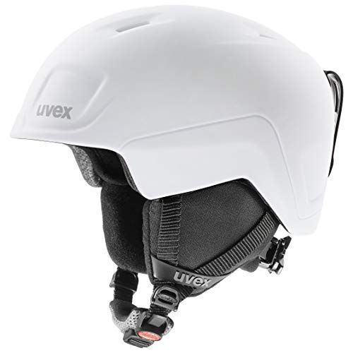 UVEX heyya pro Skihelm Unisex-Jeugd white-black mat 51-55 cm