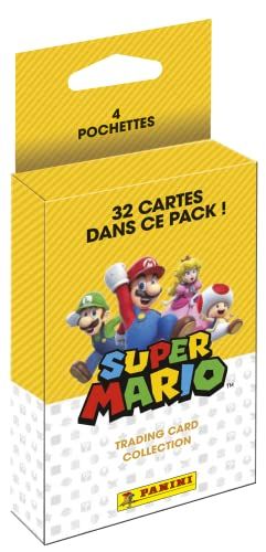 Panini Super Mario Trading Cards - Blister met 4 hoezen | 2022