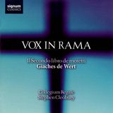 Sonic Rendezvous Vox In Rama - Il Secondo Libro De M