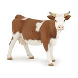 Papo - Realistische Simmental koe figuur - Leven op de boerderij collectie