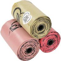 TAKE CARE hondenpoepzakjes gekleurd 30x15 st