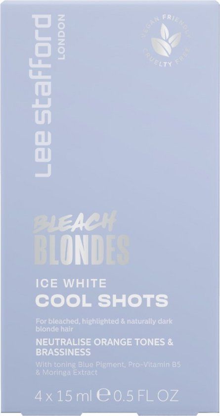 Lee Stafford Bleach Blondes Ice White Coole Shots 60ml