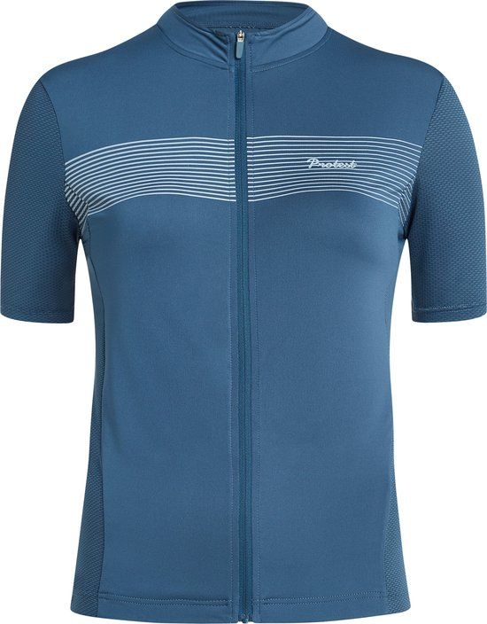 Protest PRTCHESTNUT Dames Fiets T-Shirt - Blauw - XS - Korte mouw
