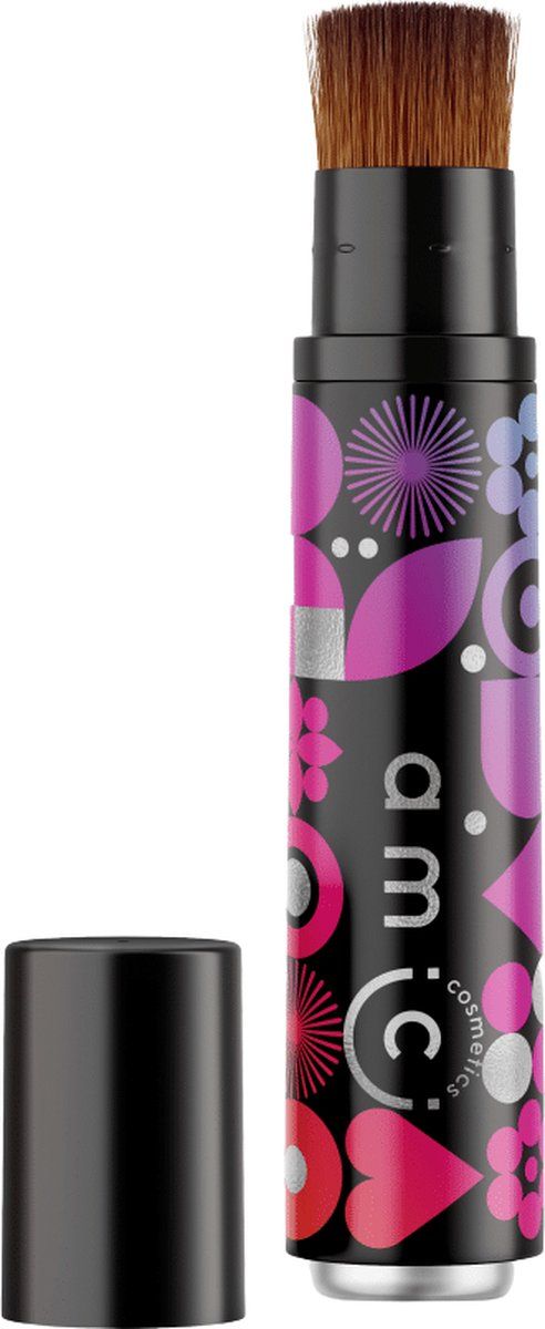 Amici Sun Brush Funky Flirt - Zwart - 8720299899513