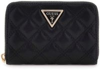 GUESS Giully II SLG Medium Zip Around Wallet Black zwart