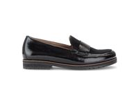 Gabor Dames Loafers Zwart Suède