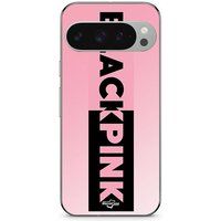 Google Pixel 9 Pro Etui Blackpink logo roze en zwart Maniacase