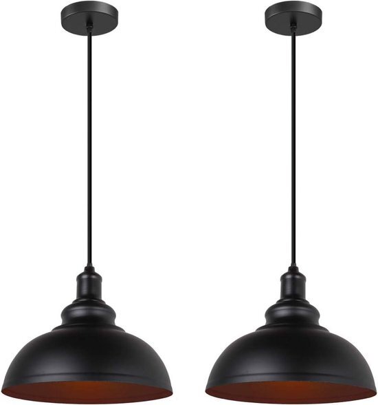 Hanglamp industriële kroonluchter plafondlamp vintage E27 retro