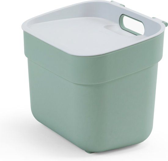 Curver Ready to Collect - 5L - Green/Light Grey - Waste Bin