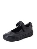 Geox J Hadriel Girl I, School Uniform Shoe Meisjes, Zwart 222222