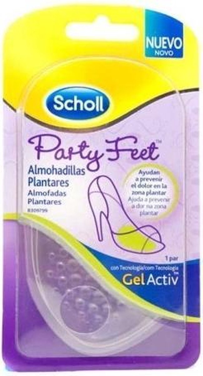 Scholl Party Feet Gelactiv Feet Cushions 1 Pair