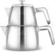 Karaca Brewinox Theepot – Groot – Inox – 700 ml + 1500 ml – Geschikt voor Inductie