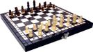Abino Jeu d'échecs en bois - Classique et traditionnel