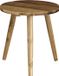 Mica Decorations Bijzettafel - gerecycled hout - H35 x D33 cm - Krukje