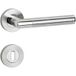 Hermat SPACE Poignée de porte Acier inoxydable Mat BB