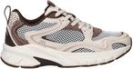 Maruti Novi Dames Leren Lage Sneakers - Wit - Maat 36