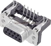 Harting 09 66 452 6613 D-sub female connector 90 ° 37-pin Solder 1 piece