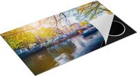 Chefcare Inductie Beschermer Amsterdamse Gracht - 90x55 cm - Multicolor