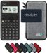 Casio fx-991CW ClassWiz incl. WYNGS Beschermhoes Lichtgrijs - Wetenschappelijke Rekenmachine - Basis Pakket (speciaal voor België)