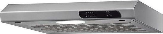 Respekta DH540IXL Onderbouw Afzuigkap - 50 cm - RVS - Zilver